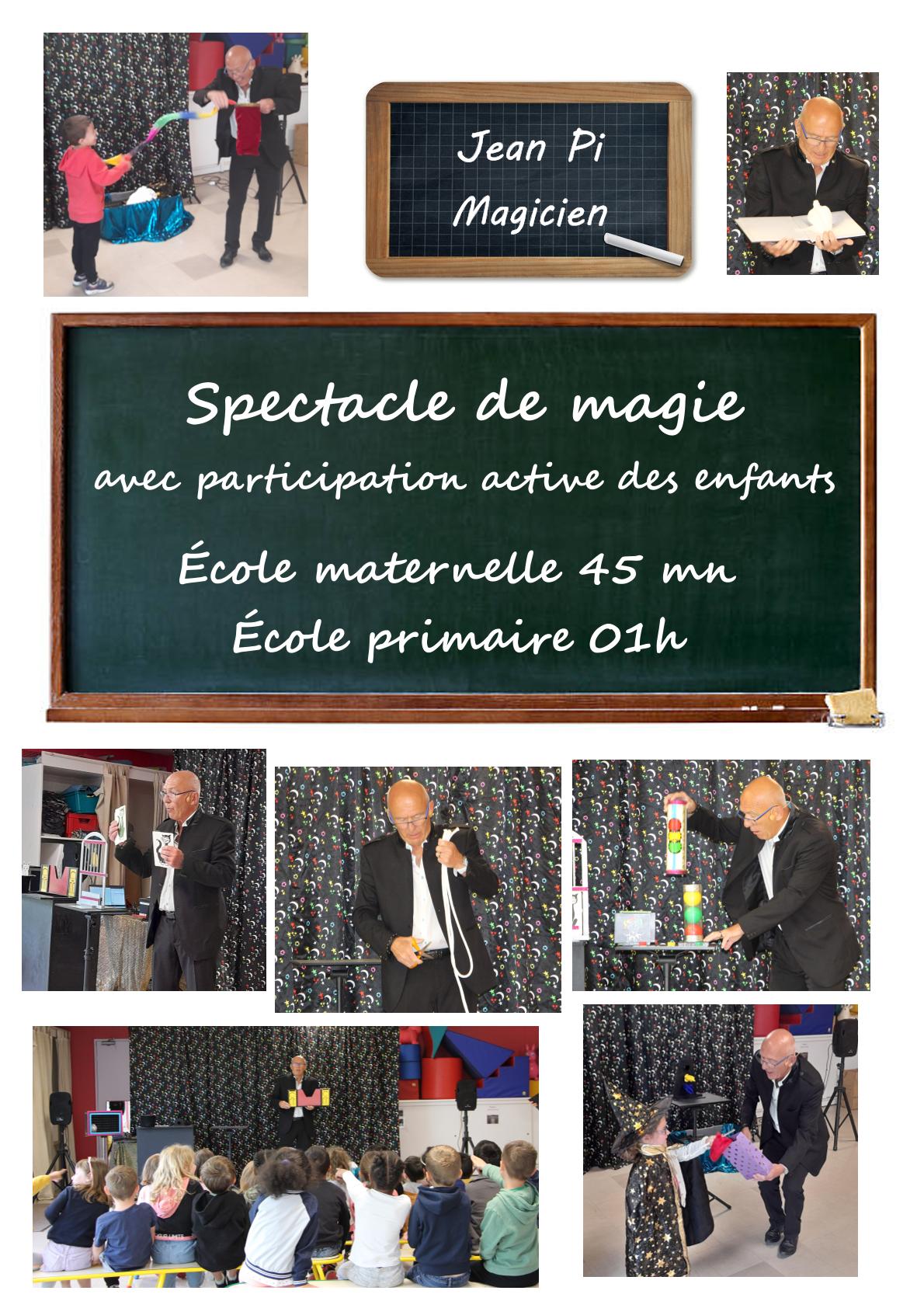 Jean Pi magicien ; Show, Mentalisme, Close-Up ou magie rapprochée, Spectacle Enfants, Spectacle Adultes,, Stage de magie. Bretagne, Normandie et Pays de Loire