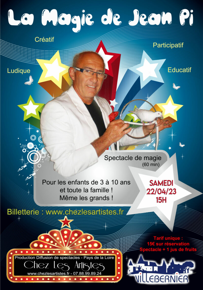 Jean Pi magicien ; Show, Mentalisme, Close-Up ou magie rapprochée, Spectacle Enfants, Spectacle Adultes,, Stage de magie. Bretagne, Normandie et Pays de Loire